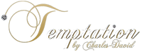 Logo traiteur temptation by charles david